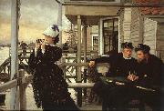 James Tissot The Captain's Daughter painting